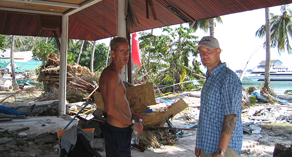 Tsunami Thailand Phi Phi Island 2004